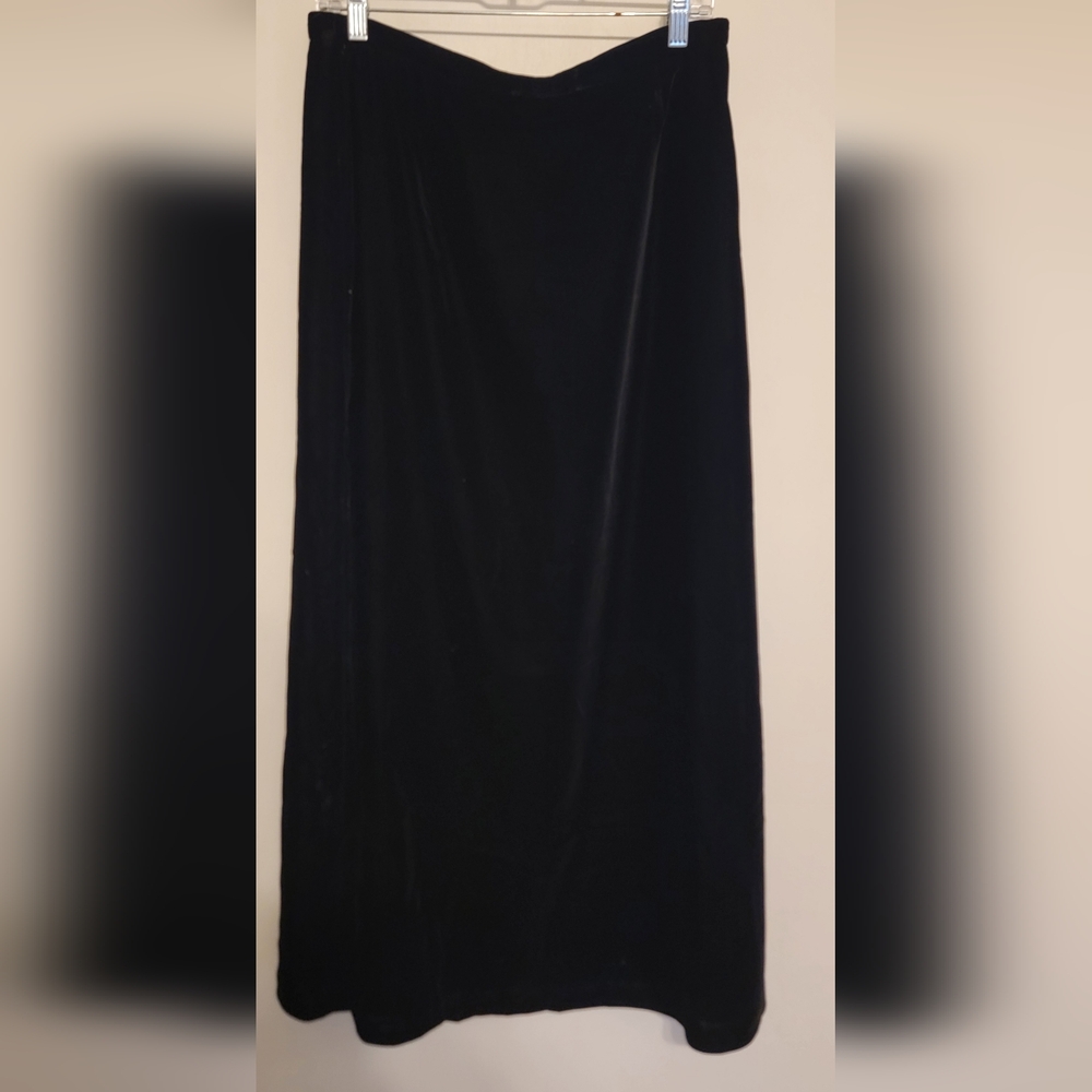 NWT Talbots Velvet Maxi Skirt